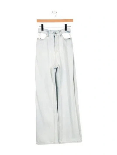 Pre-owned Maison Margiela 2020 Wide Leg Jeans In Blue