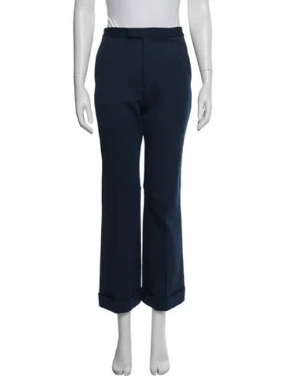 Pre-owned Maison Margiela 2020 Wide Leg Pants In Blue