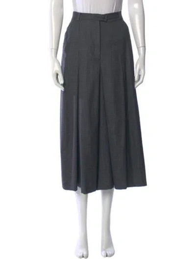 Pre-owned Maison Margiela 2020 Wide Leg Pants In Gray