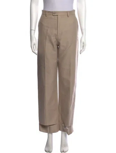 Pre-owned Maison Margiela 2020 Wide Leg Pants In Neutral
