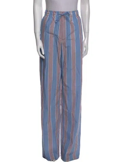 Pre-owned Maison Margiela 2020 Wide Leg Pants W/ Tags In Blue