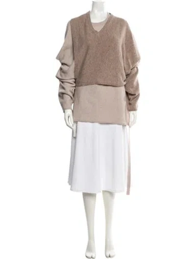 Pre-owned Maison Margiela 2020 Wool Sweater In Brown