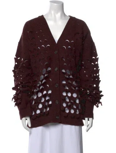 Pre-owned Maison Margiela 2020 Wool Sweater W/ Tags In Red
