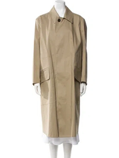 Pre-owned Maison Margiela 2020 X Mackintosh Coat In Neutral