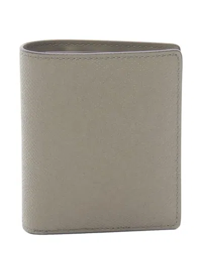 Pre-owned Maison Margiela 2020s Leather Wallet In Green