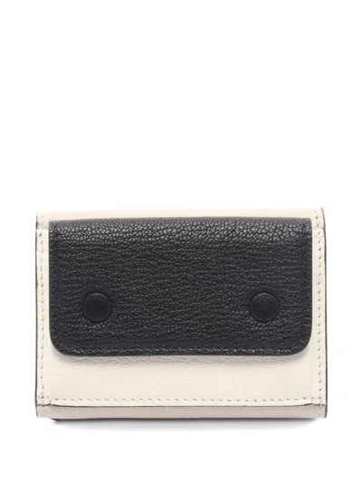 Pre-owned Maison Margiela 2020s Leather Wallet In Neutral
