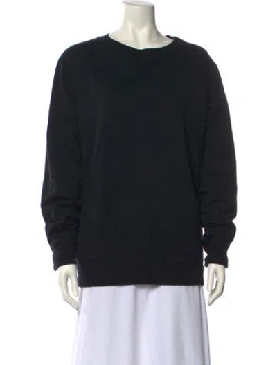 Pre-owned Maison Margiela 2021 Crew Neck Sweatshirt In Black