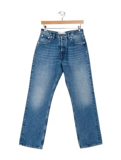 Pre-owned Maison Margiela 2021 Straight Leg Jeans In Blue