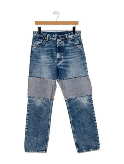 Pre-owned Maison Margiela 2021 Straight Leg Jeans In Blue