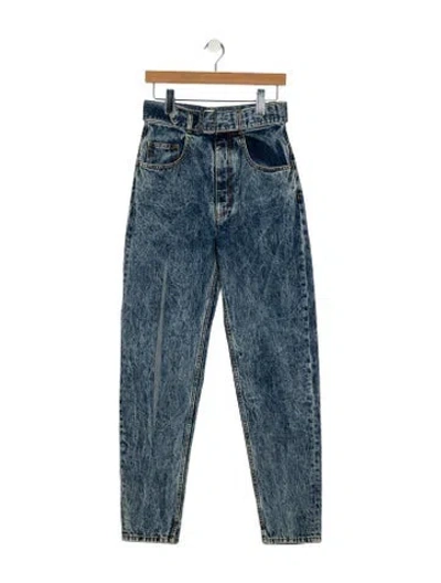 Pre-owned Maison Margiela 2021 Straight Leg Jeans In Blue