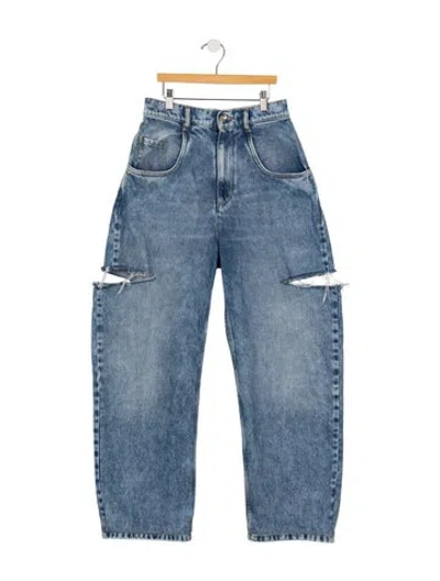 Pre-owned Maison Margiela 2021 Straight Leg Jeans In Blue