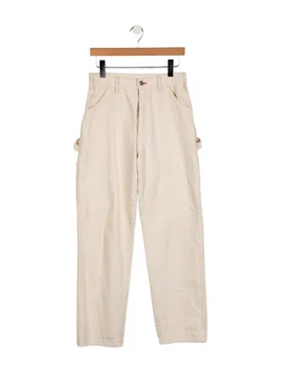 Pre-owned Maison Margiela 2021 Straight Leg Jeans In Neutral