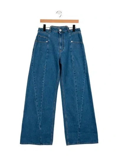 Pre-owned Maison Margiela 2021 Wide Leg Jeans In Blue
