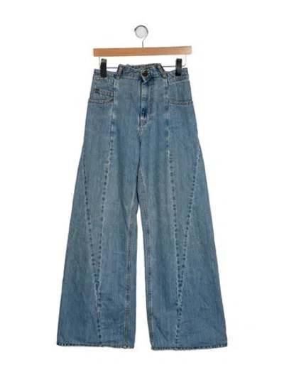 Pre-owned Maison Margiela 2021 Wide Leg Jeans In Blue