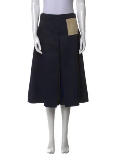 Pre-owned Maison Margiela 2021 Wide Leg Pants In Black