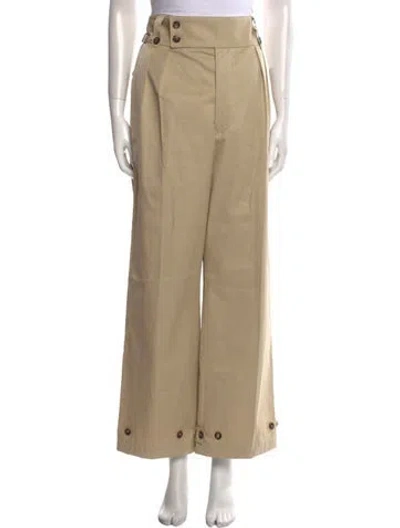 Pre-owned Maison Margiela 2021 Wide Leg Pants In Neutral