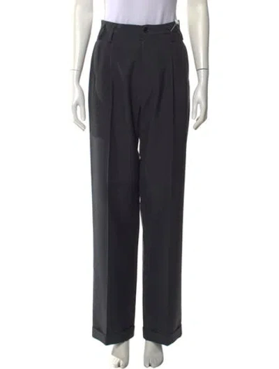 Pre-owned Maison Margiela 2021 Wide Leg Pants W/ Tags In Gray