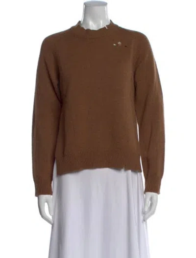 Pre-owned Maison Margiela 2021 Wool Sweater In Brown