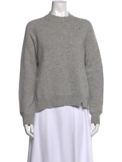 Pre-owned Maison Margiela 2021 Wool Sweater In Gray