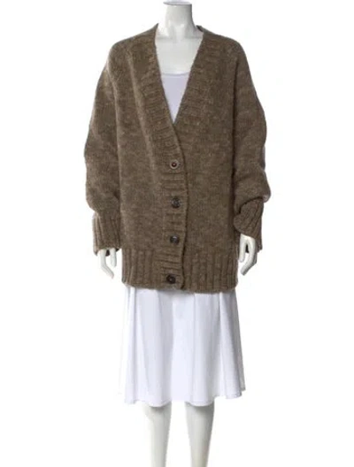 Pre-owned Maison Margiela 2022 Alpaca Sweater W/ Tags In Brown