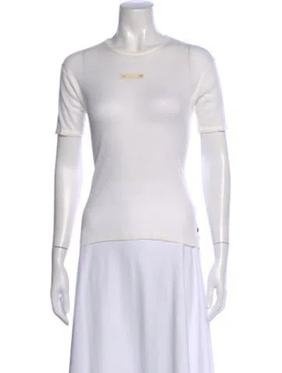 Pre-owned Maison Margiela 2022 Crew Neck T-shirt In Neutral