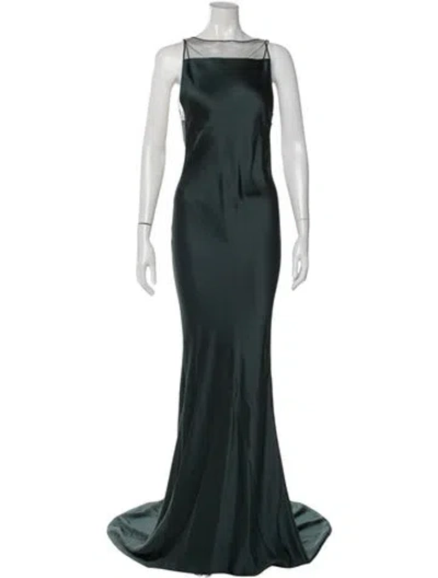 Pre-owned Maison Margiela 2022 Long Dress W/ Tags In Green