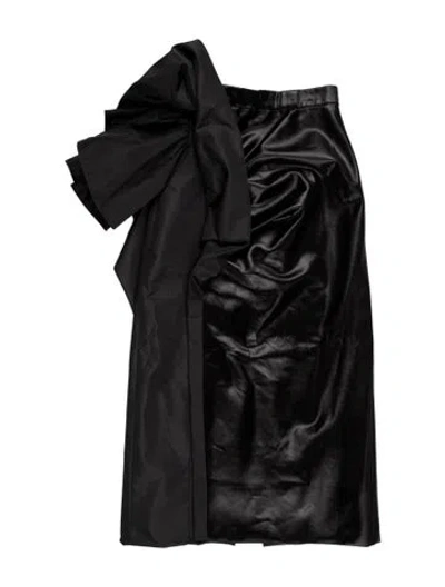 Pre-owned Maison Margiela 2022 Midi Length Skirt In Black
