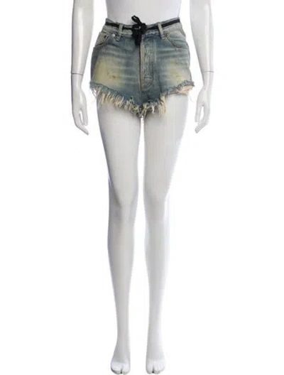 Pre-owned Maison Margiela 2022 Mini Shorts In Blue