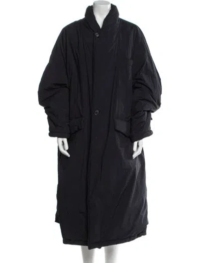 Pre-owned Maison Margiela 2022 Nylon Coat In Black