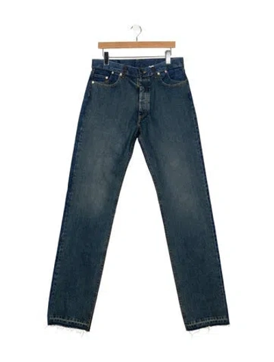 Pre-owned Maison Margiela 2022 Skinny Jeans W/ Tags In Blue