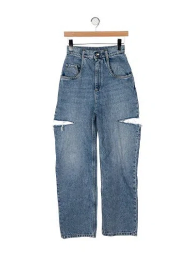 Pre-owned Maison Margiela 2022 Straight Leg Jeans In Blue