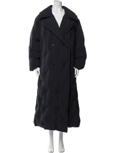 Pre-owned Maison Margiela 2022 Trench Coat In Blue