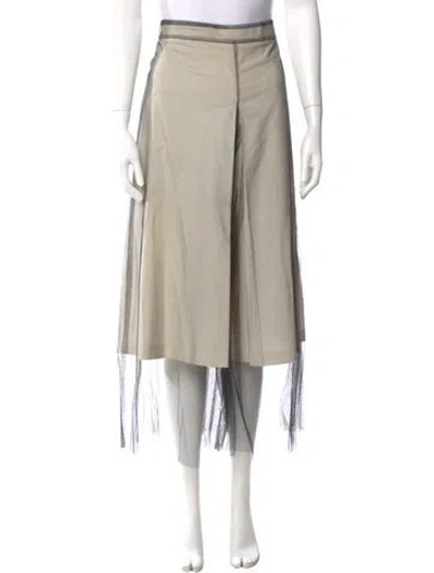 Pre-owned Maison Margiela 2022 Wide Leg Pants In Neutral