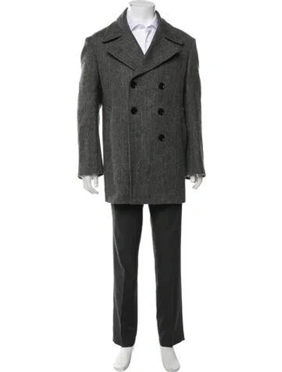 Pre-owned Maison Margiela 2022 Wool Overcoat In Green