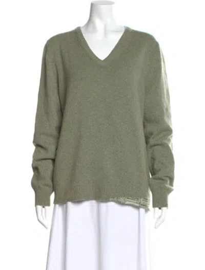 Pre-owned Maison Margiela 2022 Wool Sweater In Green