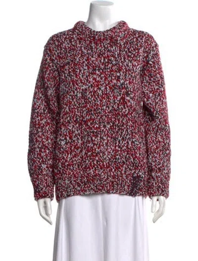 Pre-owned Maison Margiela 2022 Wool Sweatshirt In Red