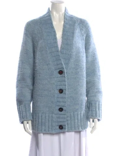 Pre-owned Maison Margiela 2023 Alpaca Sweater In Blue