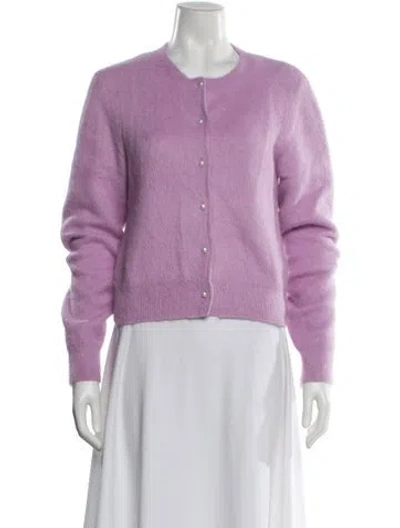 Pre-owned Maison Margiela 2023 Angora Sweater In Purple