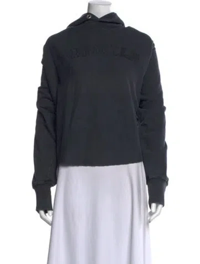 Pre-owned Maison Margiela 2023 Crew Neck Hoodie In Blue