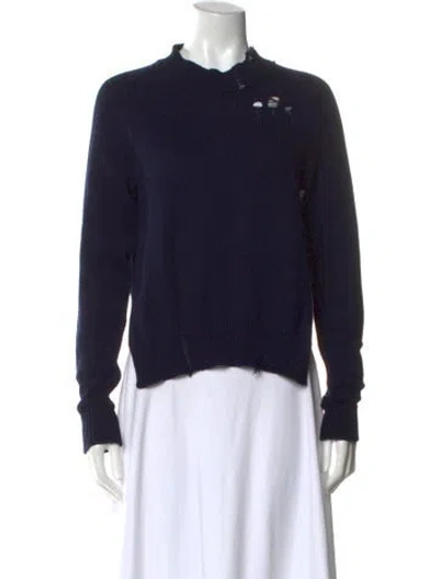 Pre-owned Maison Margiela 2023 Crew Neck Sweater In Black