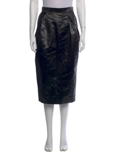 Pre-owned Maison Margiela 2023 Knee-length Skirt In Black