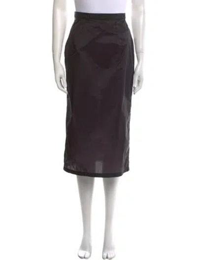 Pre-owned Maison Margiela 2023 Knee-length Skirt W/ Tags In Black