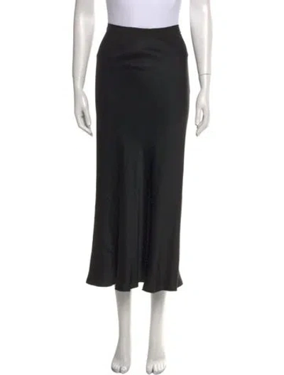 Pre-owned Maison Margiela 2023 Midi Length Skirt In Black