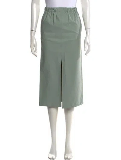 Pre-owned Maison Margiela 2023 Midi Length Skirt In Green