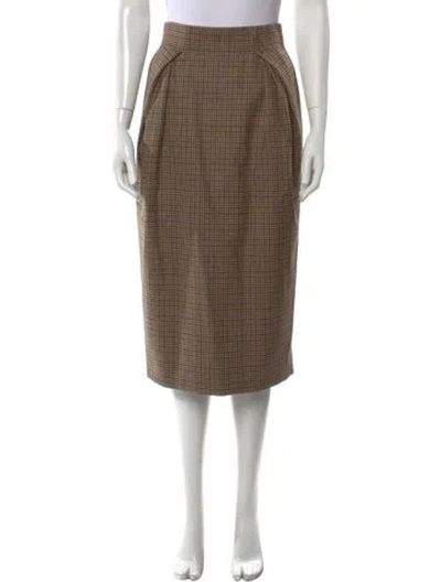 Pre-owned Maison Margiela 2023 Midi Length Skirt W/ Tags In Neutral