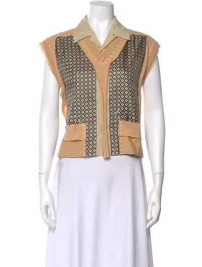 Pre-owned Maison Margiela 2023 Patterned Top In Multi