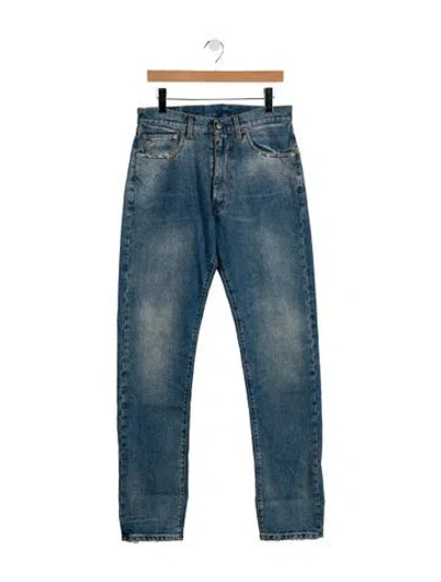 Pre-owned Maison Margiela 2023 Straight Leg Jeans In Blue
