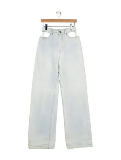 Pre-owned Maison Margiela 2023 Straight Leg Jeans In Blue
