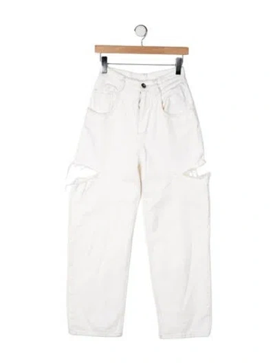 Pre-owned Maison Margiela 2023 Straight Leg Jeans In Neutrals