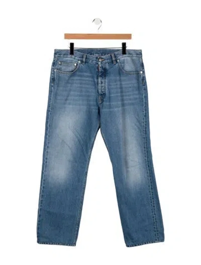 Pre-owned Maison Margiela 2023 Straight-leg Jeans In Blue
